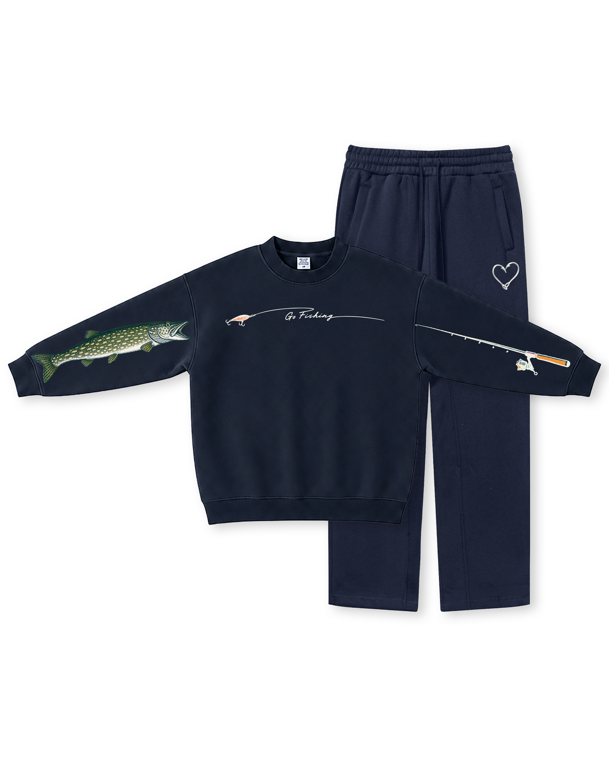 Go Fishing Northern Pike Crewneck