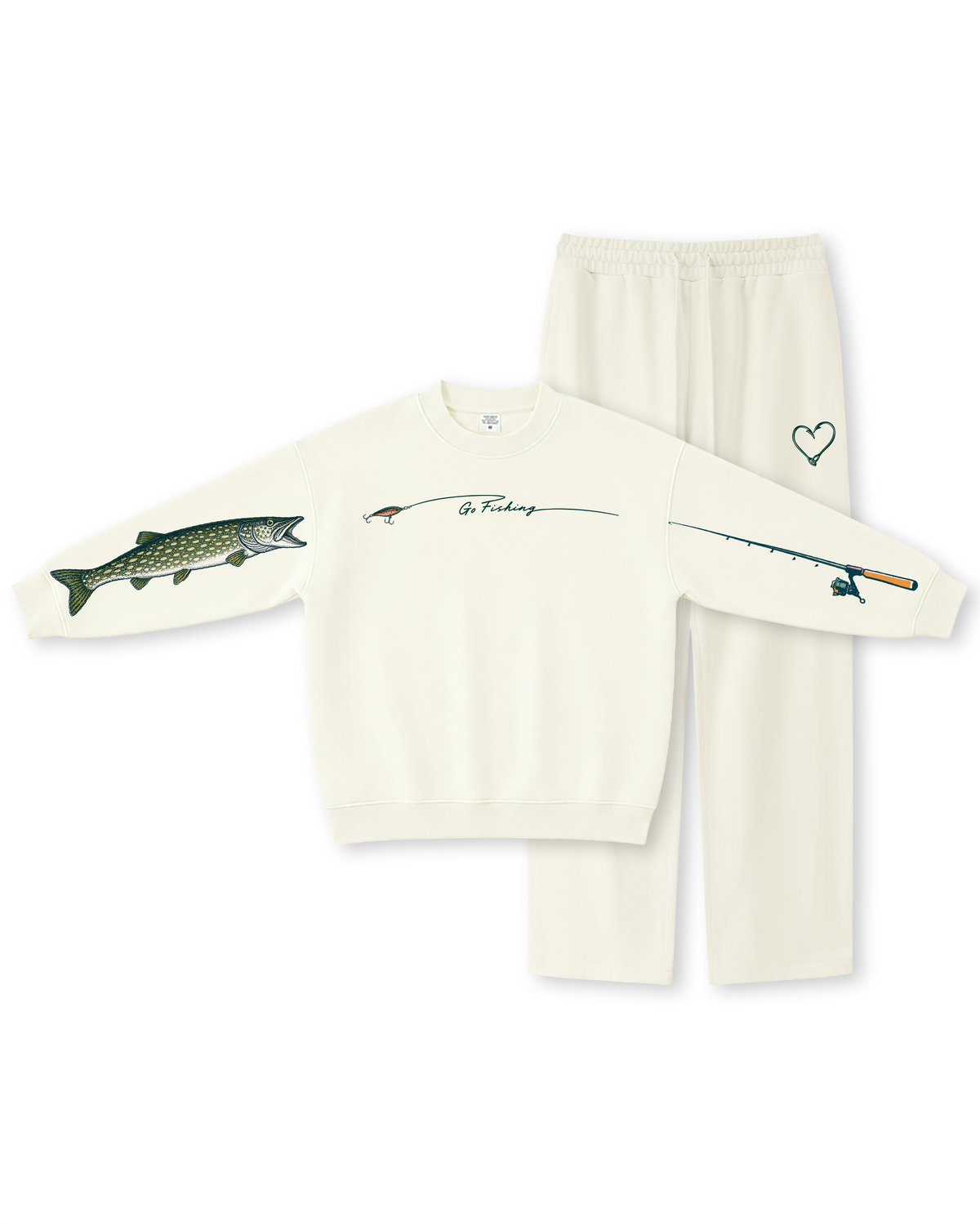 Go Fishing Northern Pike Crewneck
