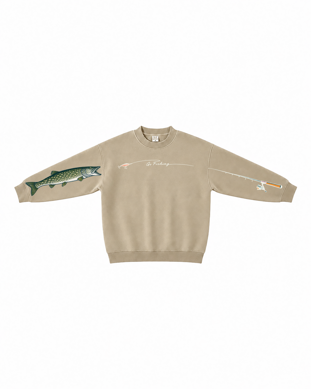 Go Fishing Northern Pike Crewneck