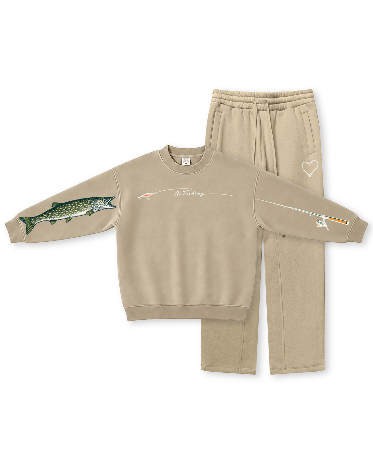 Go Fishing Northern Pike Crewneck