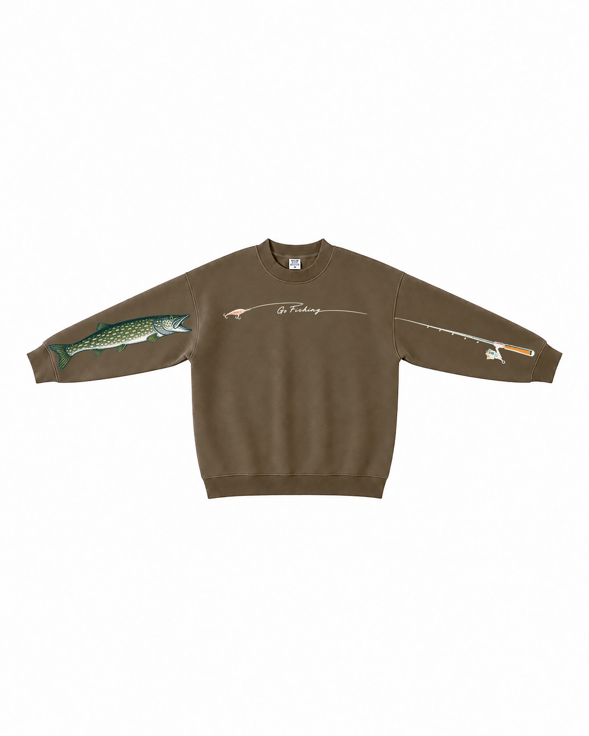 Go Fishing Northern Pike Crewneck