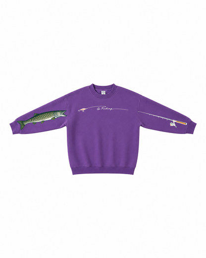 Go Fishing Northern Pike Crewneck