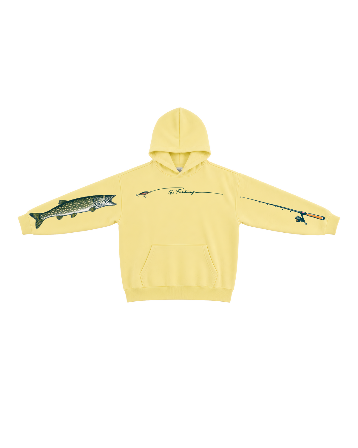 Chasing the Current Northern Pike Hoodie