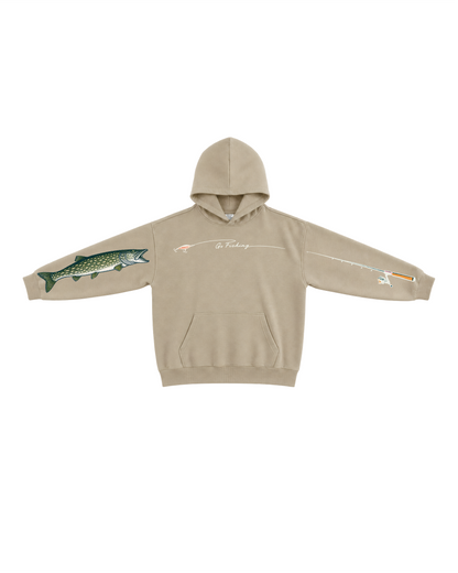 Chasing the Current Northern Pike Hoodie