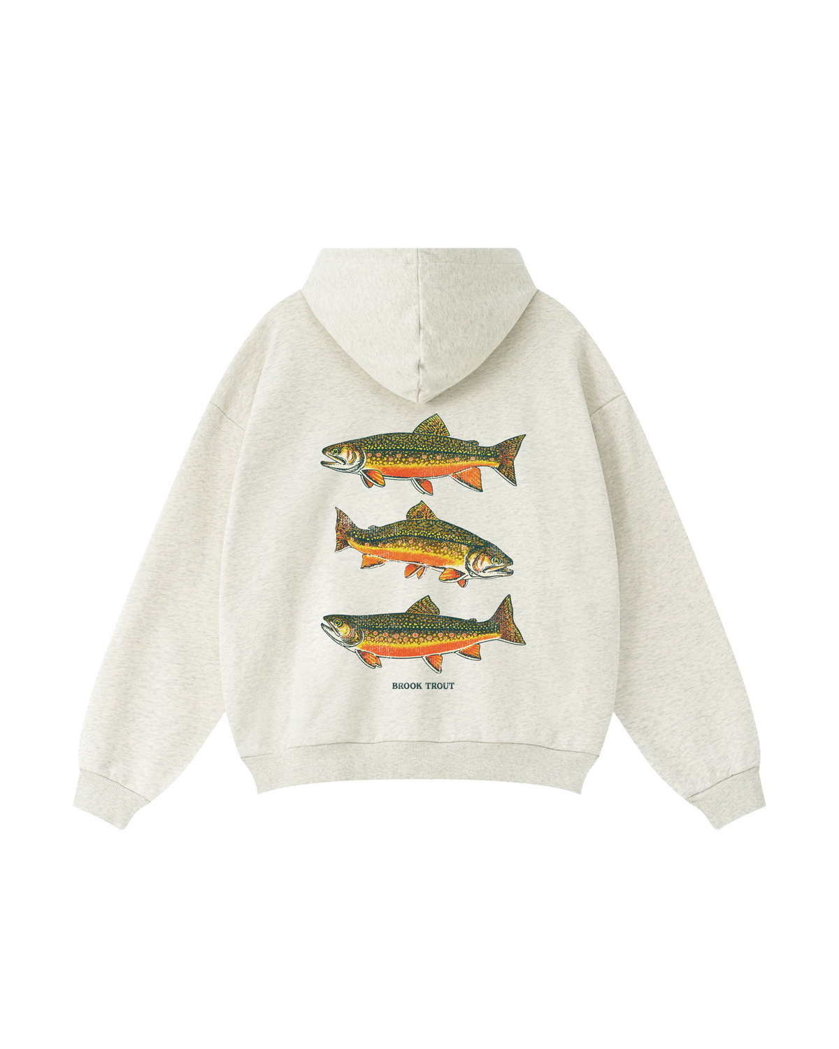 Vintage Brook Trout Field Guide Hoodie