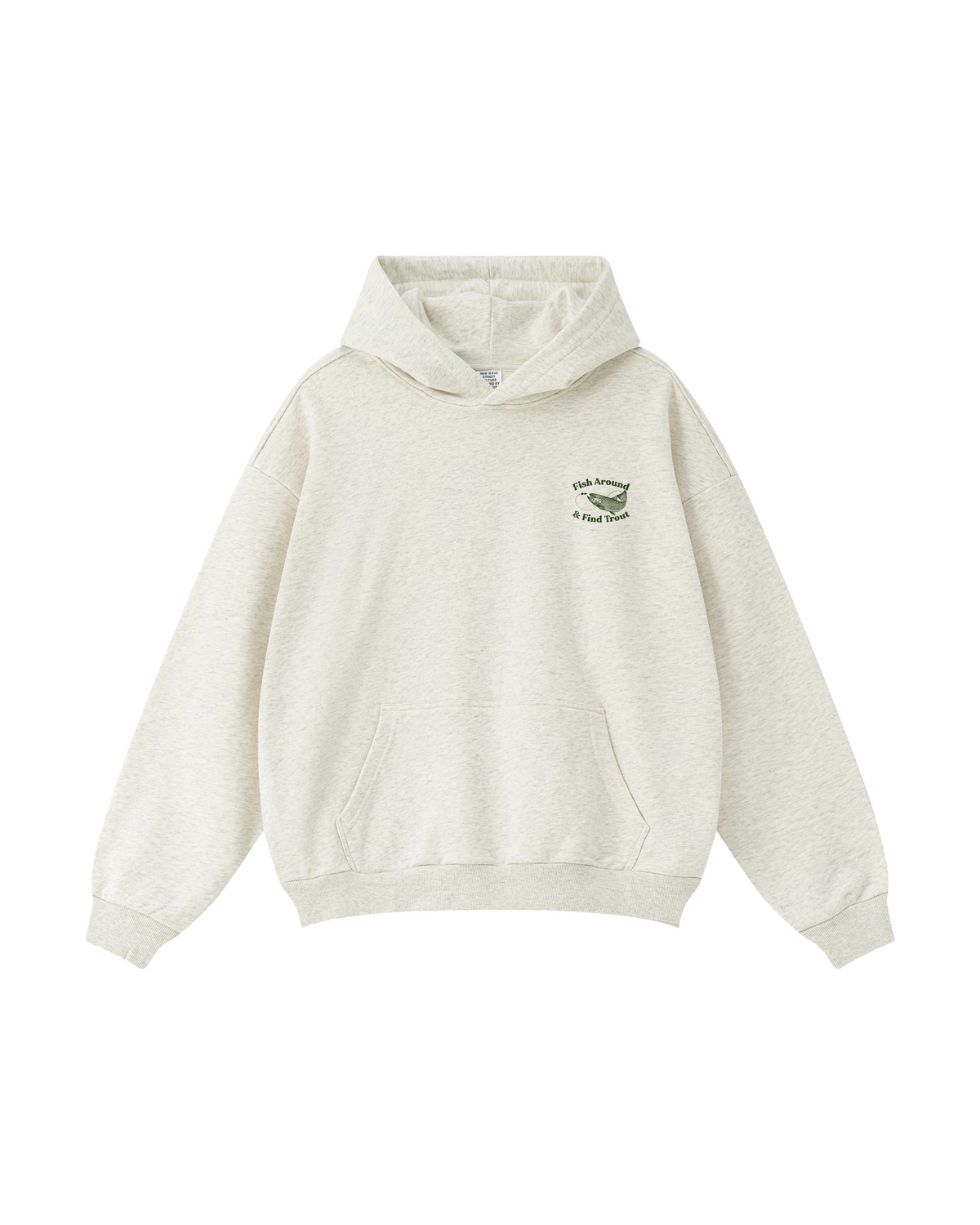 Where the Brown Trout Rise Fly Fishing Hoodie