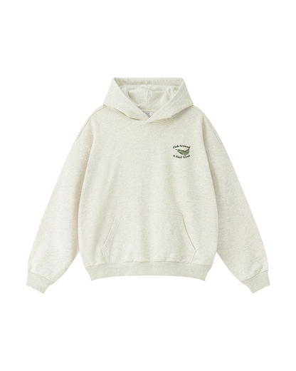 Where the Brown Trout Rise Fly Fishing Hoodie