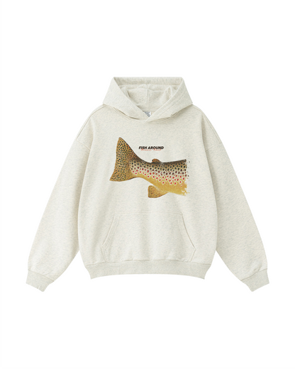 A Trout Tale, Front to Back Hoodie