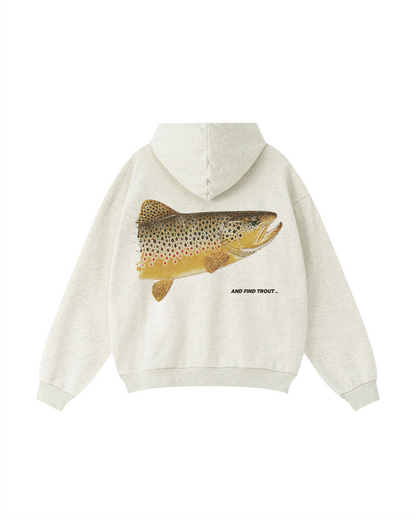 A Trout Tale, Front to Back Hoodie