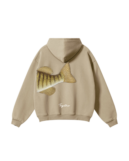 Better Together Smallmouth Bass Matching Fishing Unisex Hoodie Bundle
