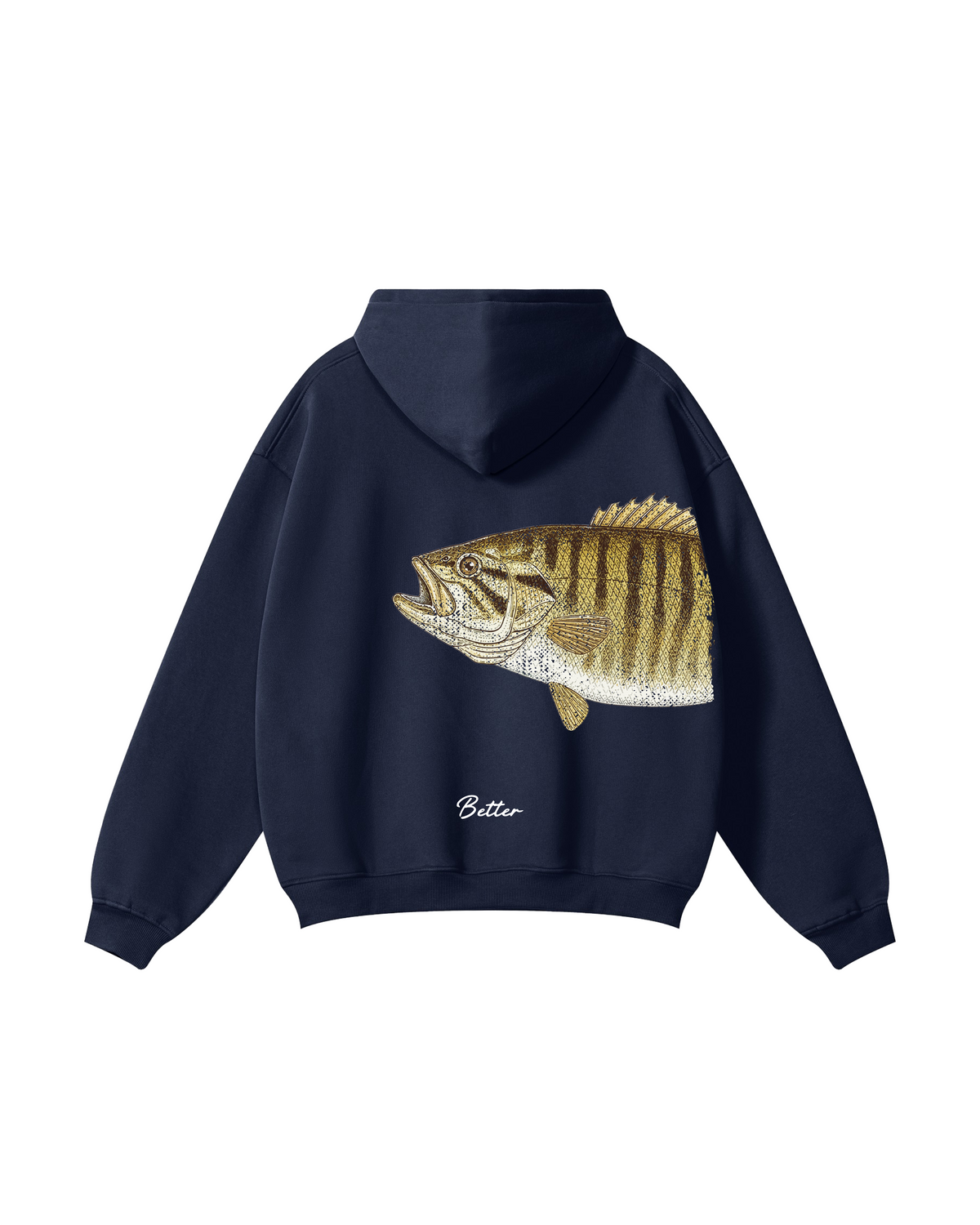 Better Together Smallmouth Bass Matching Fishing Unisex Hoodie Bundle