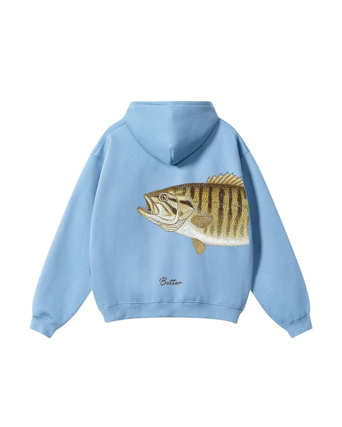 Better Together Smallmouth Bass Matching Fishing Unisex Hoodie Bundle