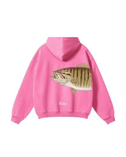 Better Together Smallmouth Bass Matching Fishing Unisex Hoodie Bundle