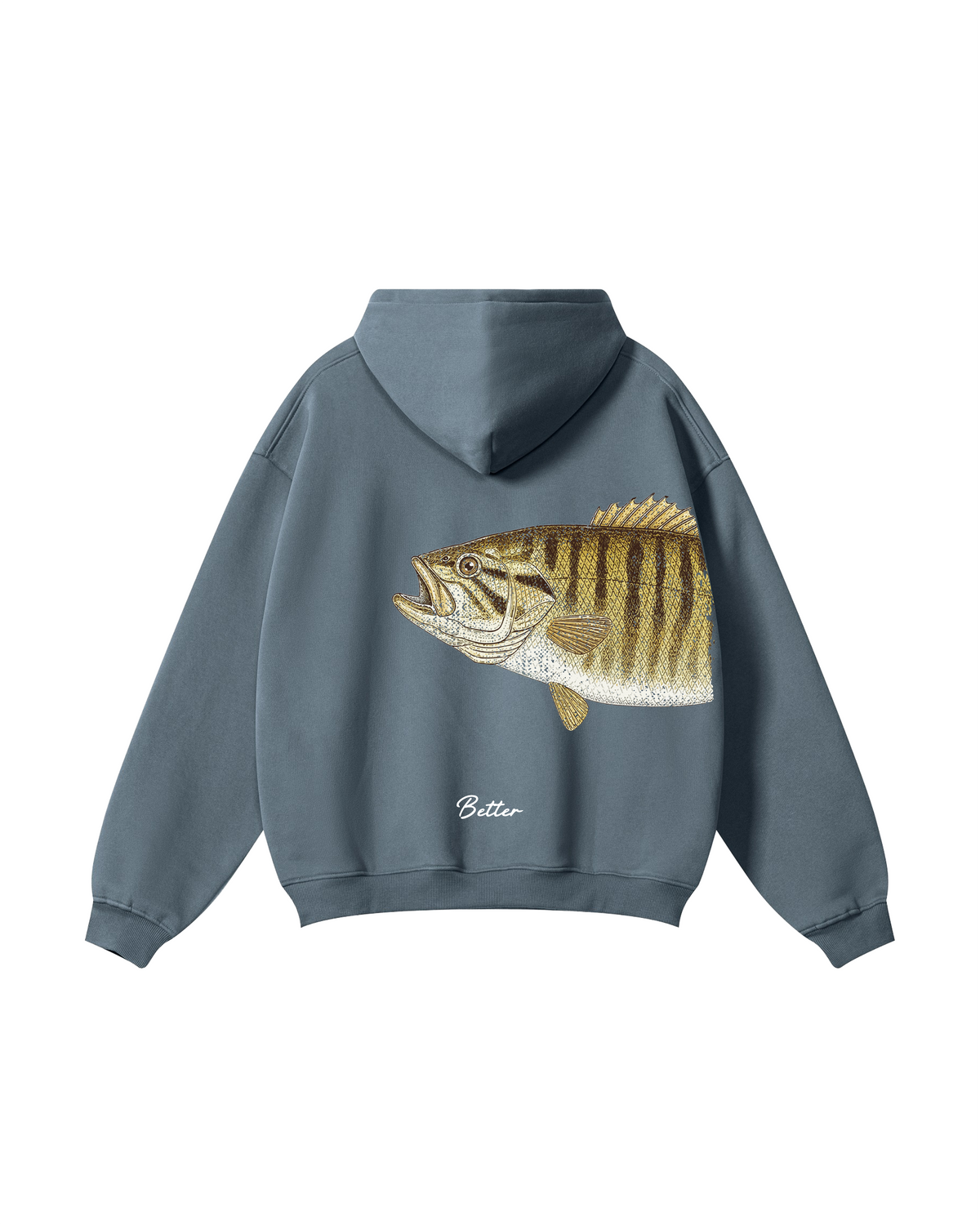 Better Together Smallmouth Bass Matching Fishing Unisex Hoodie Bundle