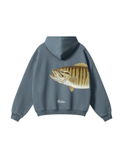 Better Together Smallmouth Bass Matching Fishing Unisex Hoodie Bundle
