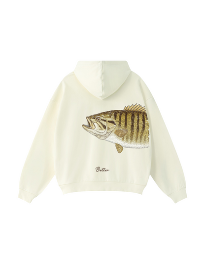 Better Together Smallmouth Bass Matching Fishing Unisex Hoodie Bundle