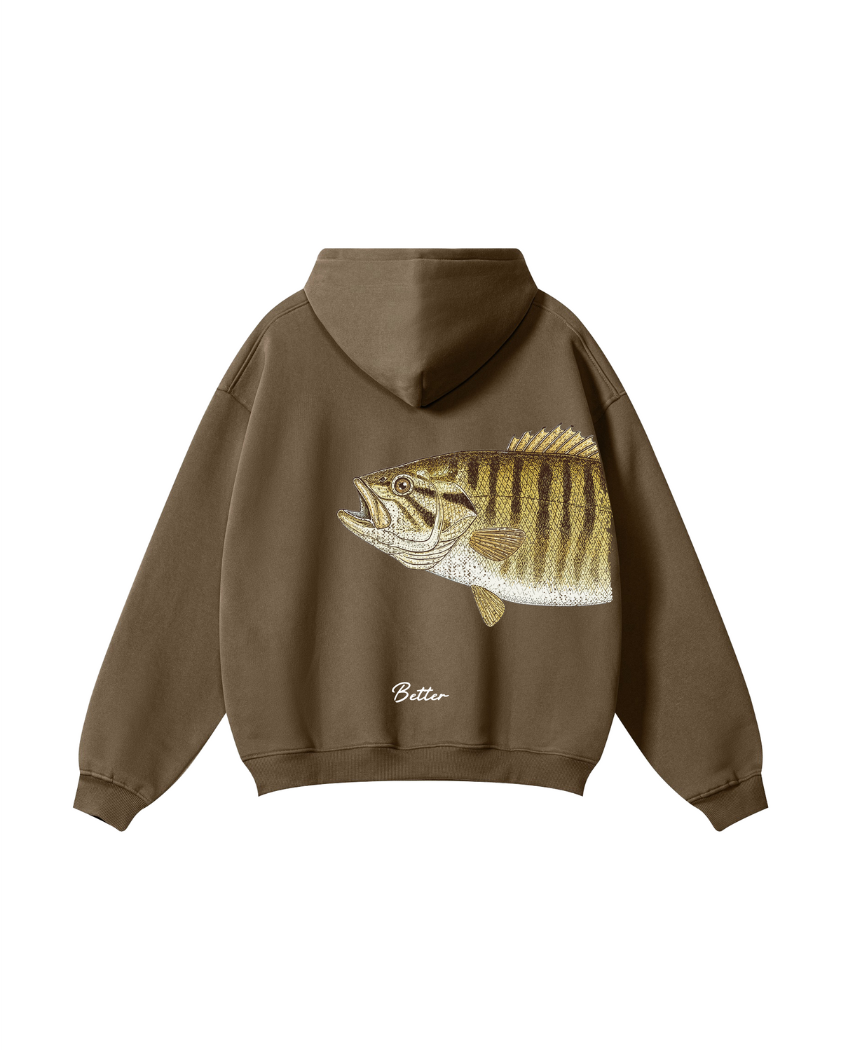 Better Together Smallmouth Bass Matching Fishing Unisex Hoodie Bundle