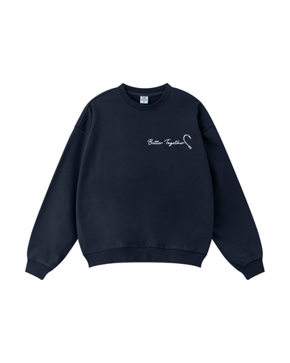 Better Together Largemouth Bass Matching Couple Sweatshirt Set