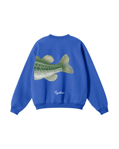 Better Together Largemouth Bass Matching Couple Sweatshirt Set