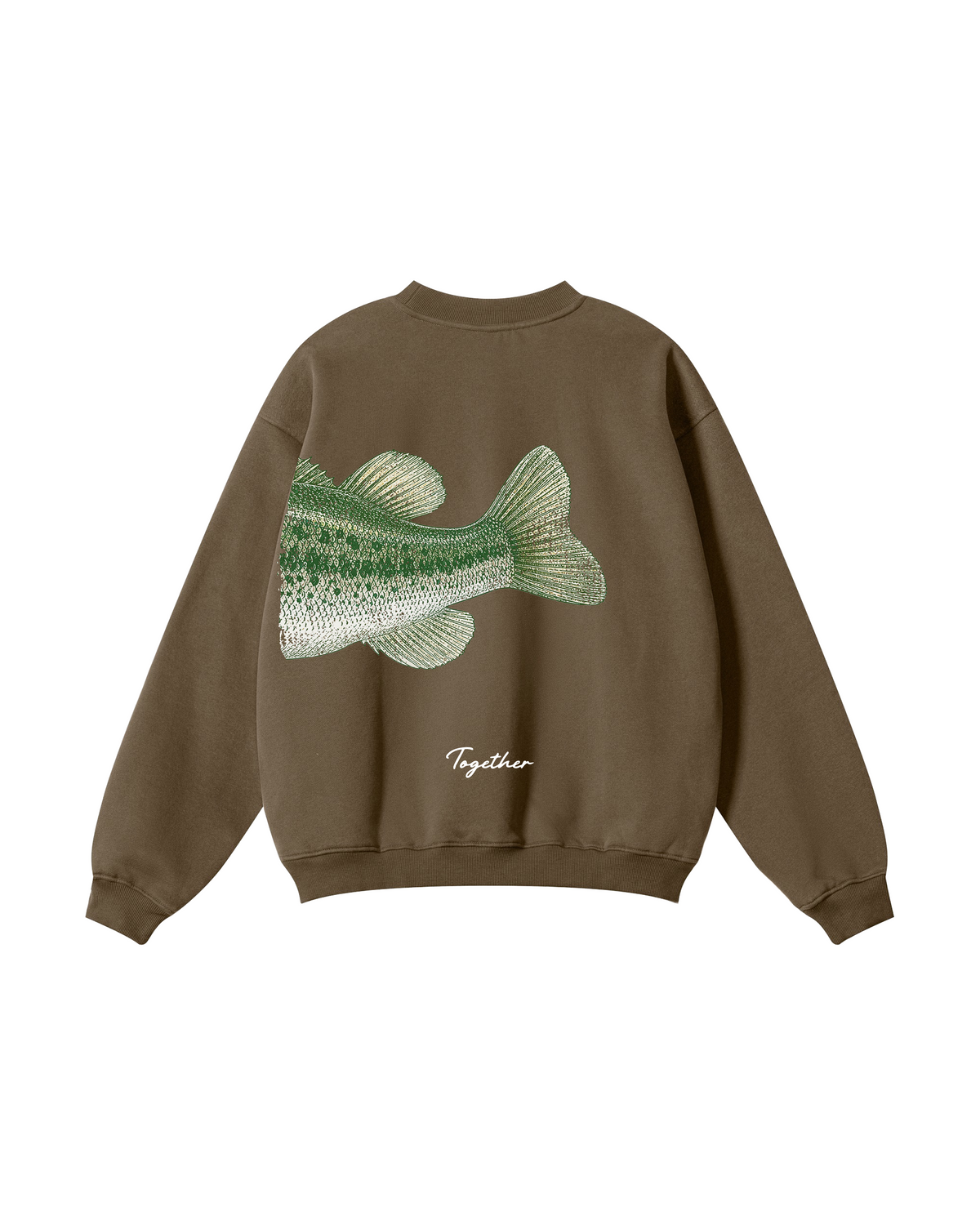 Better Together Largemouth Bass Matching Couple Sweatshirt Set