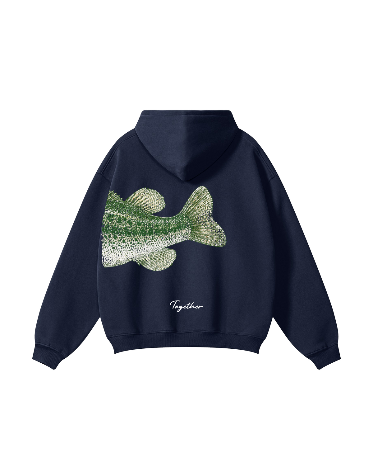 Better Together Largemouth Bass Matching Couple Unisex Hoodie Bundle