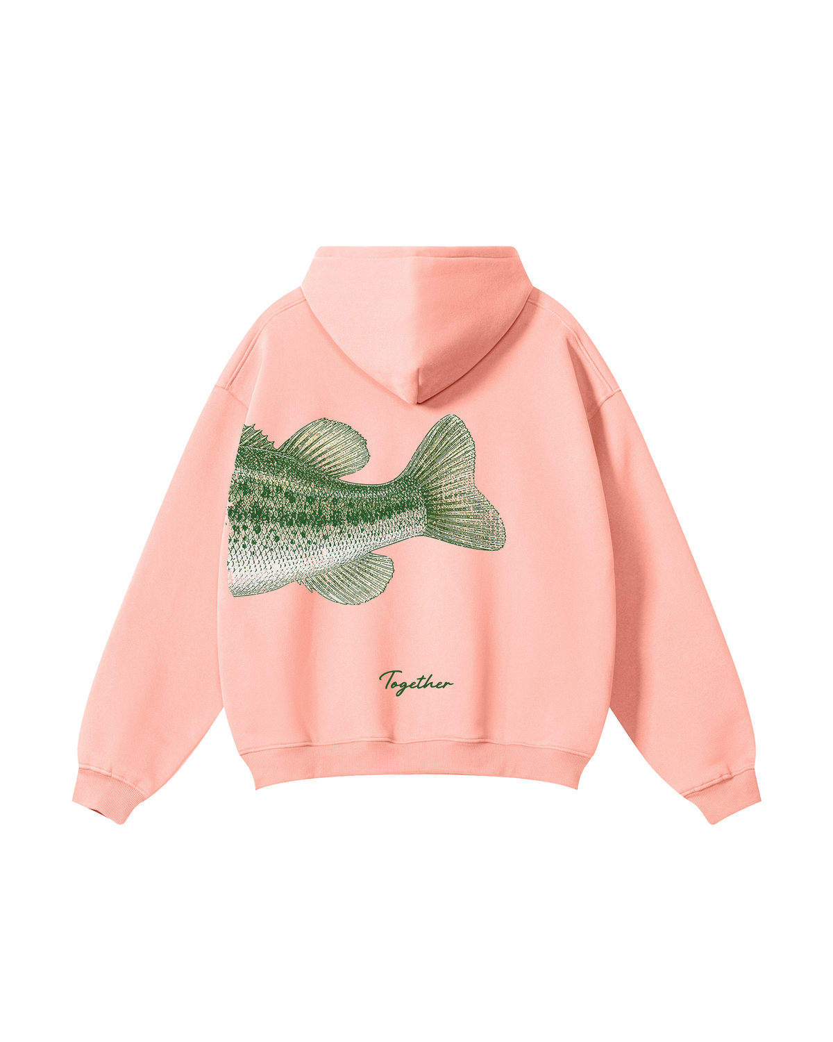 Better Together Largemouth Bass Matching Couple Unisex Hoodie Bundle