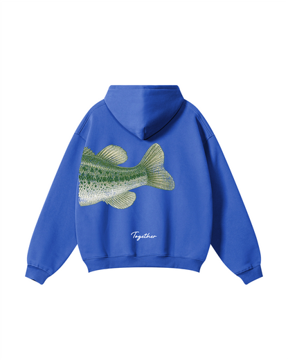 Better Together Largemouth Bass Matching Couple Unisex Hoodie Bundle