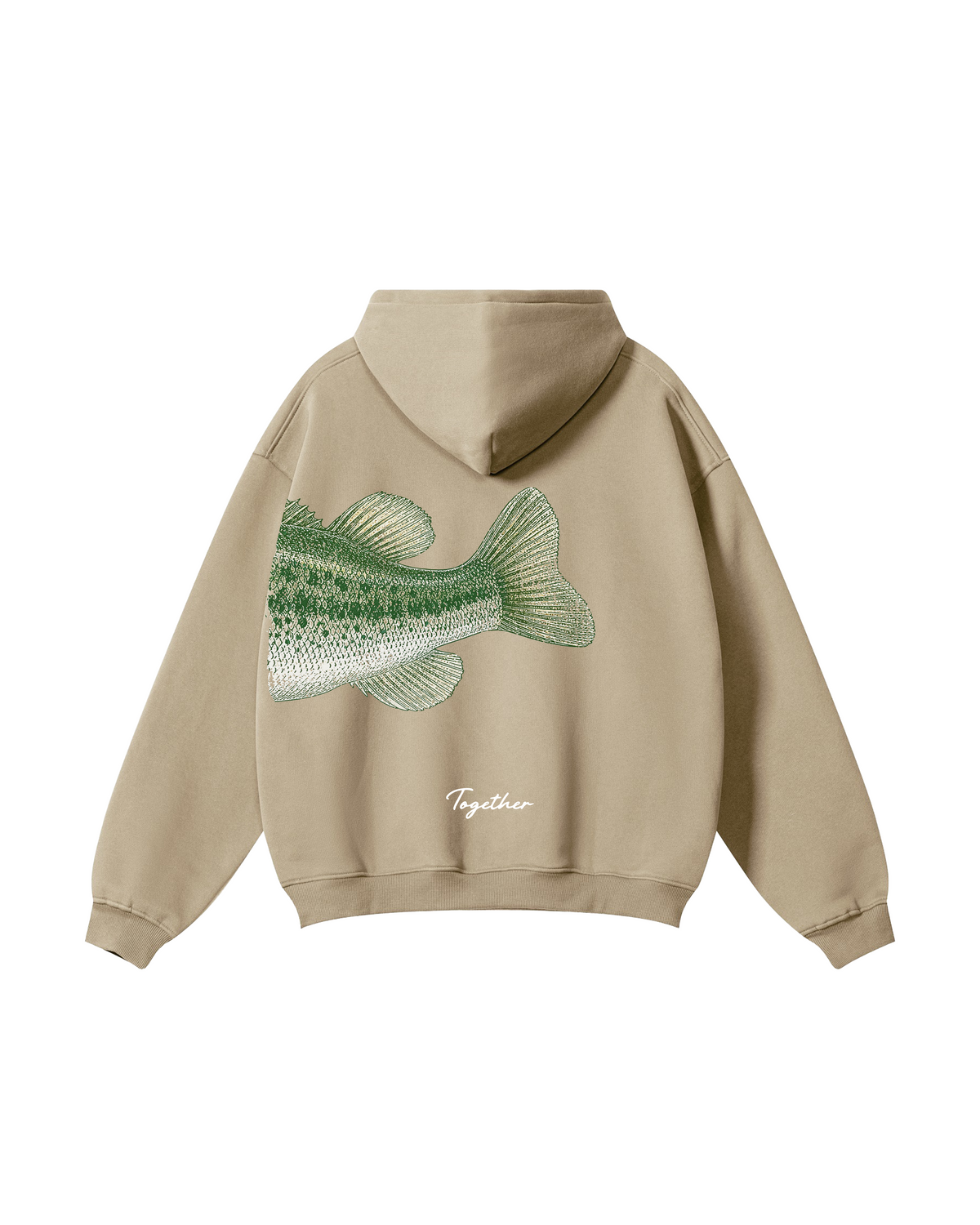 Better Together Largemouth Bass Matching Couple Unisex Hoodie Bundle