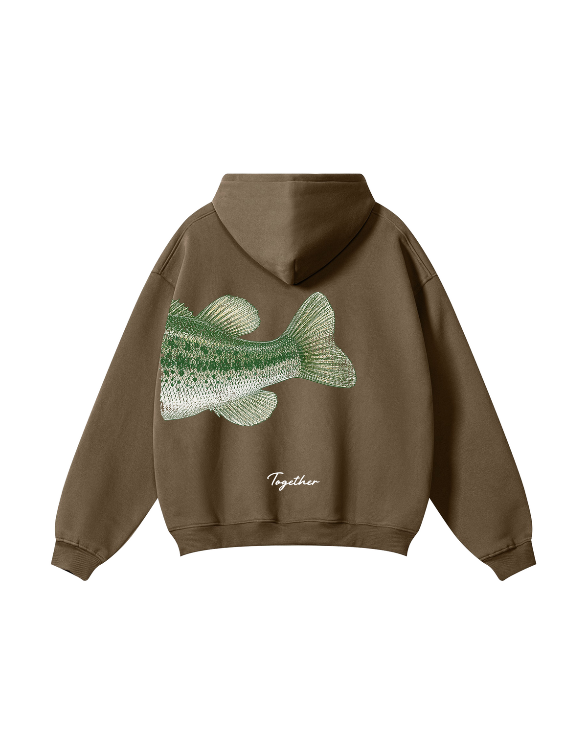 Better Together Largemouth Bass Matching Couple Unisex Hoodie Bundle