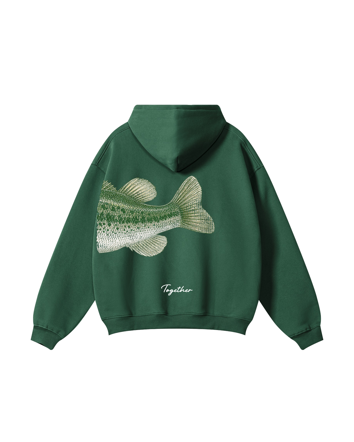 Better Together Largemouth Bass Matching Couple Unisex Hoodie Bundle