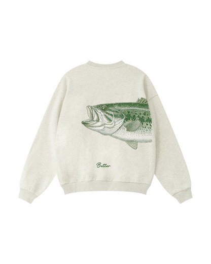 Better Together Largemouth Bass Matching Couple Sweatshirt Set