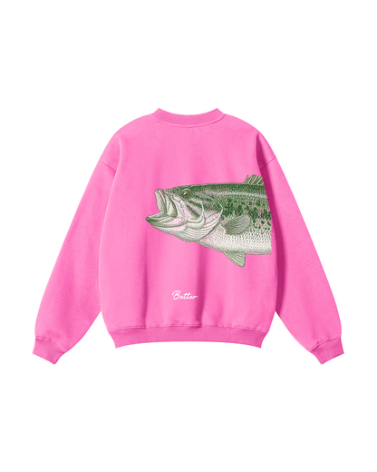 Better Together Largemouth Bass Matching Couple Sweatshirt Set