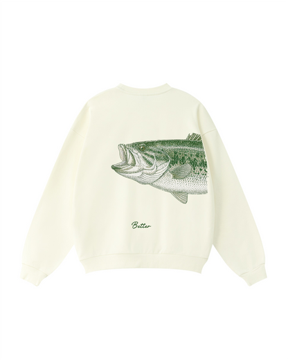 Better Together Largemouth Bass Matching Couple Sweatshirt Set