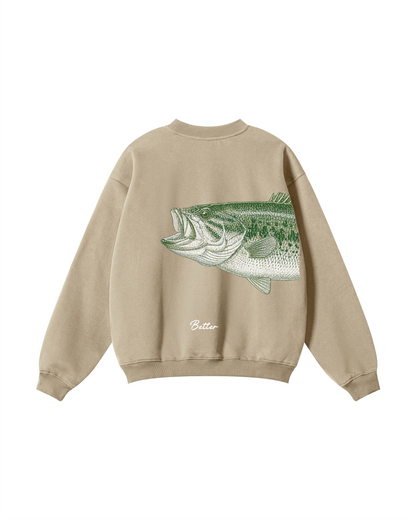 Better Together Largemouth Bass Matching Couple Sweatshirt Set