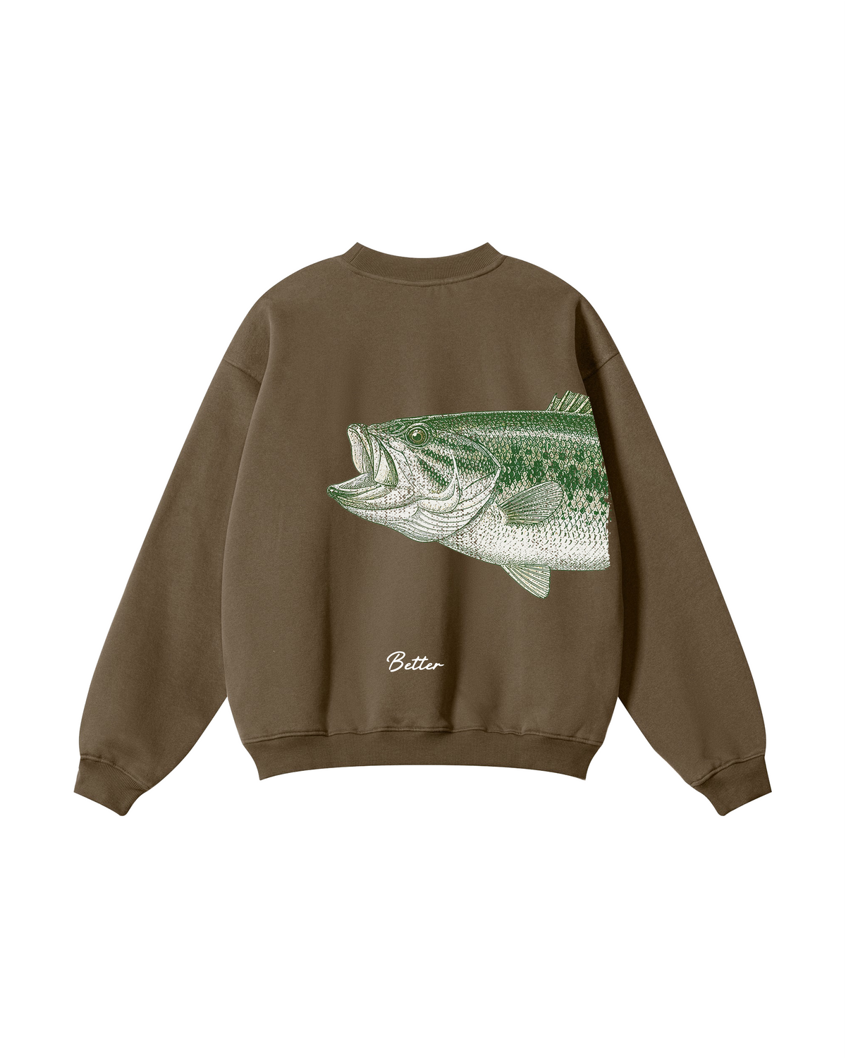 Better Together Largemouth Bass Matching Couple Sweatshirt Set