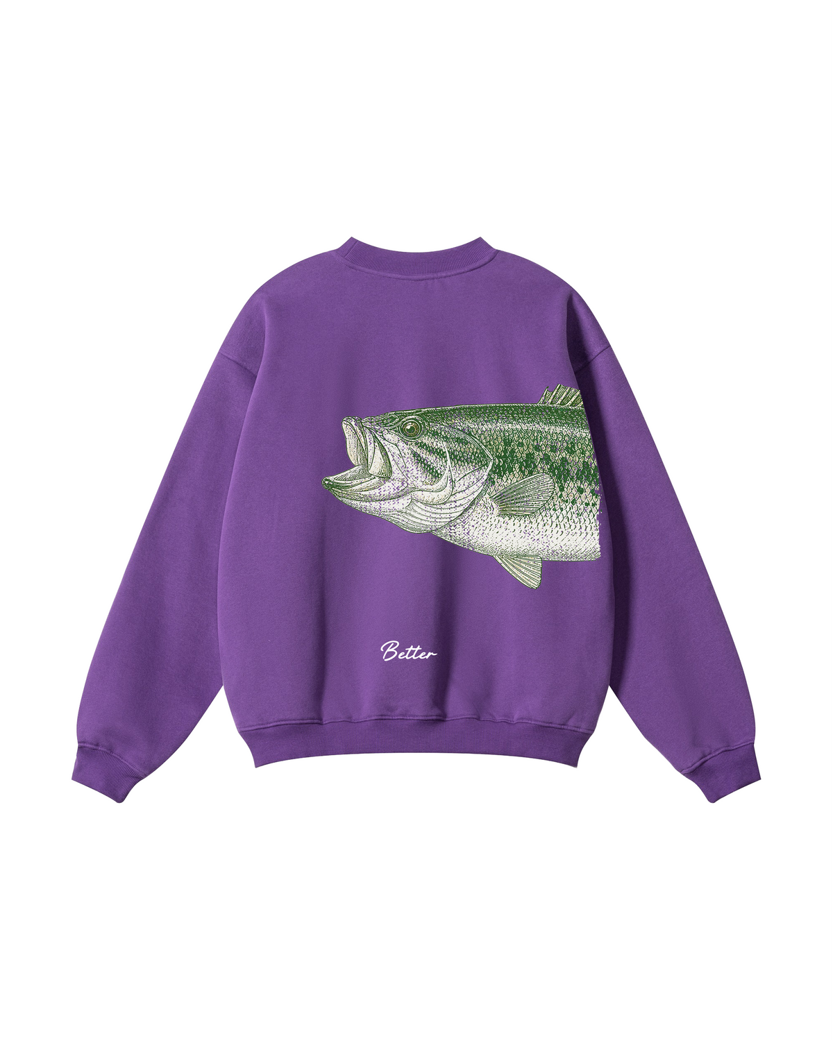 Better Together Largemouth Bass Matching Couple Sweatshirt Set