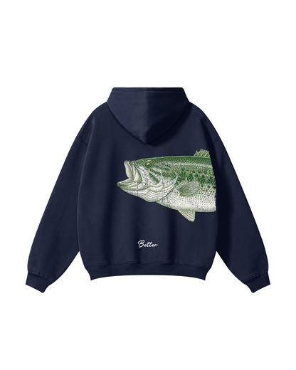 Better Together Largemouth Bass Matching Couple Unisex Hoodie Bundle