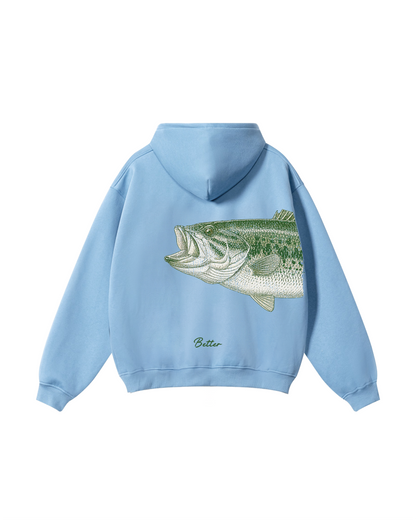 Better Together Largemouth Bass Matching Couple Unisex Hoodie Bundle