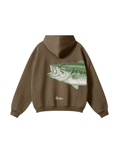 Better Together Largemouth Bass Matching Couple Unisex Hoodie Bundle