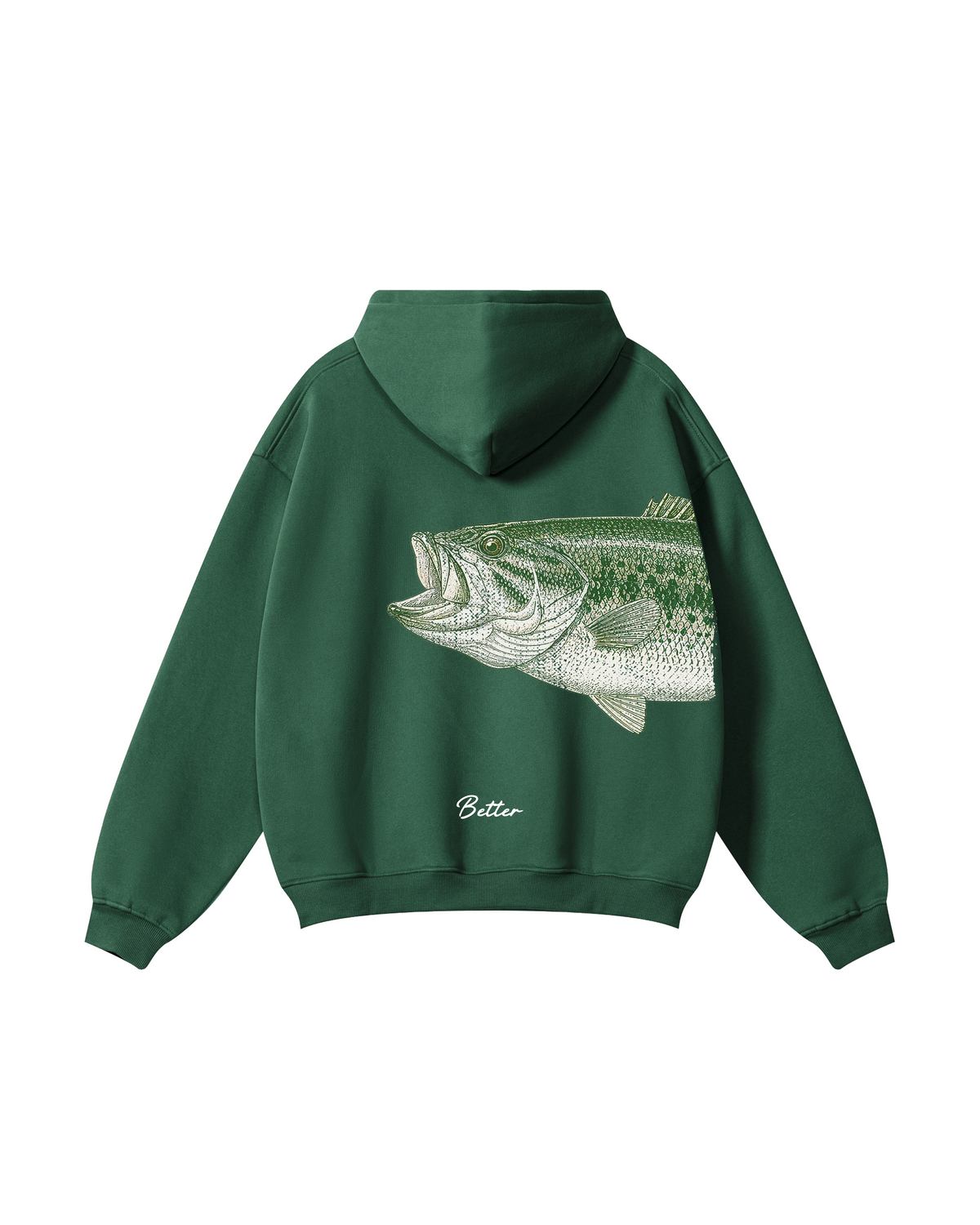 Better Together Largemouth Bass Matching Couple Unisex Hoodie Bundle