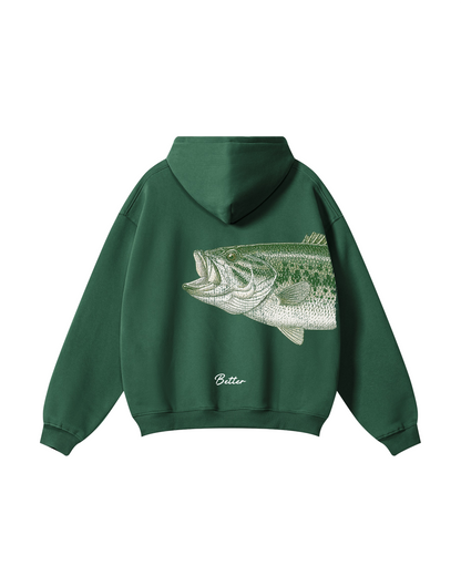 Better Together Largemouth Bass Matching Couple Unisex Hoodie Bundle