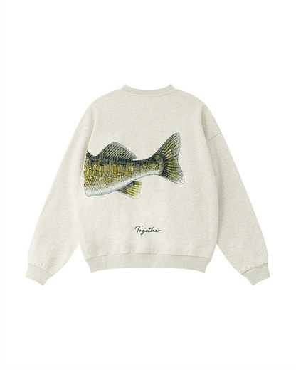 Better Together Walleye Matching Couple Sweatshirt Set