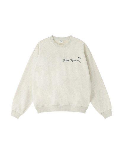 Better Together Walleye Matching Couple Sweatshirt Set