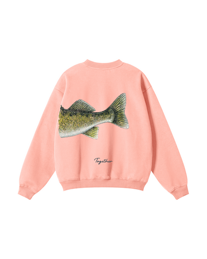 Better Together Walleye Matching Couple Sweatshirt Set
