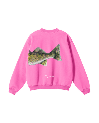 Better Together Walleye Matching Couple Sweatshirt Set