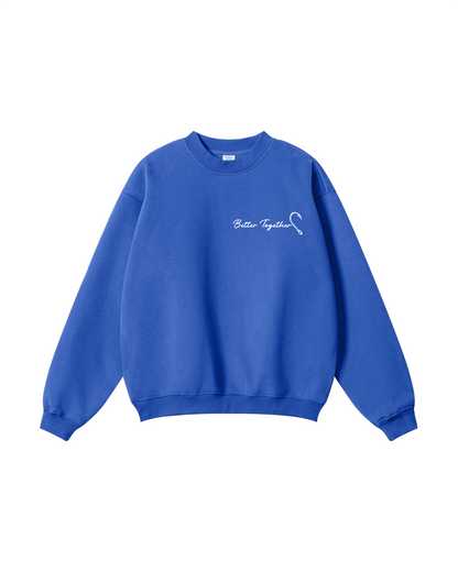 Better Together Walleye Matching Couple Sweatshirt Set