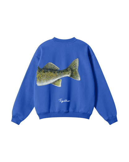 Better Together Walleye Matching Couple Sweatshirt Set