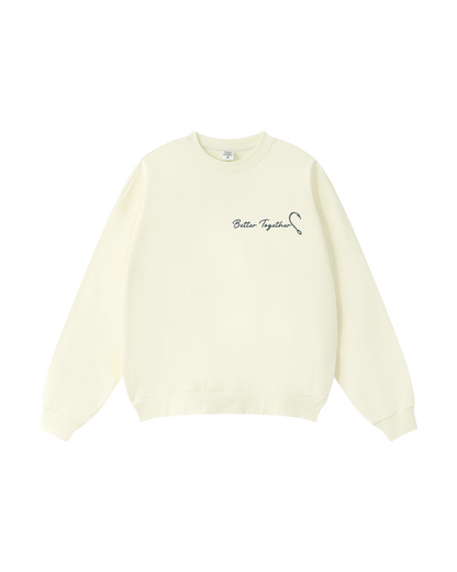 Better Together Walleye Matching Couple Sweatshirt Set