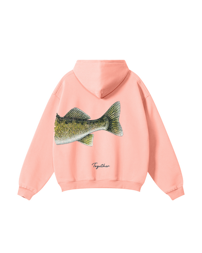 Better Together Walleye Matching Couple Fishing Unisex Hoodie Bundle