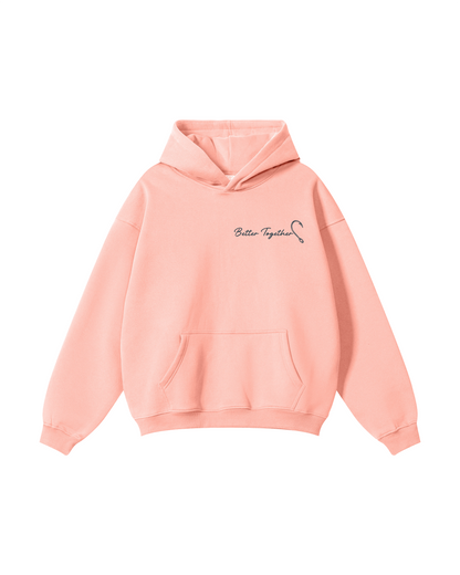 Better Together Walleye Matching Couple Fishing Unisex Hoodie Bundle